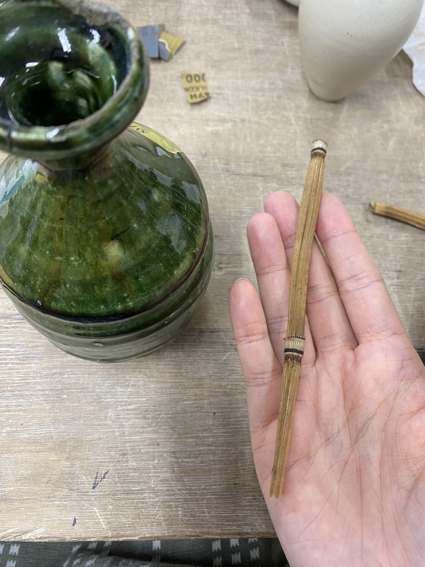 とくさ(十草)で磨く | うつわあれこれ、時々金継ぎ